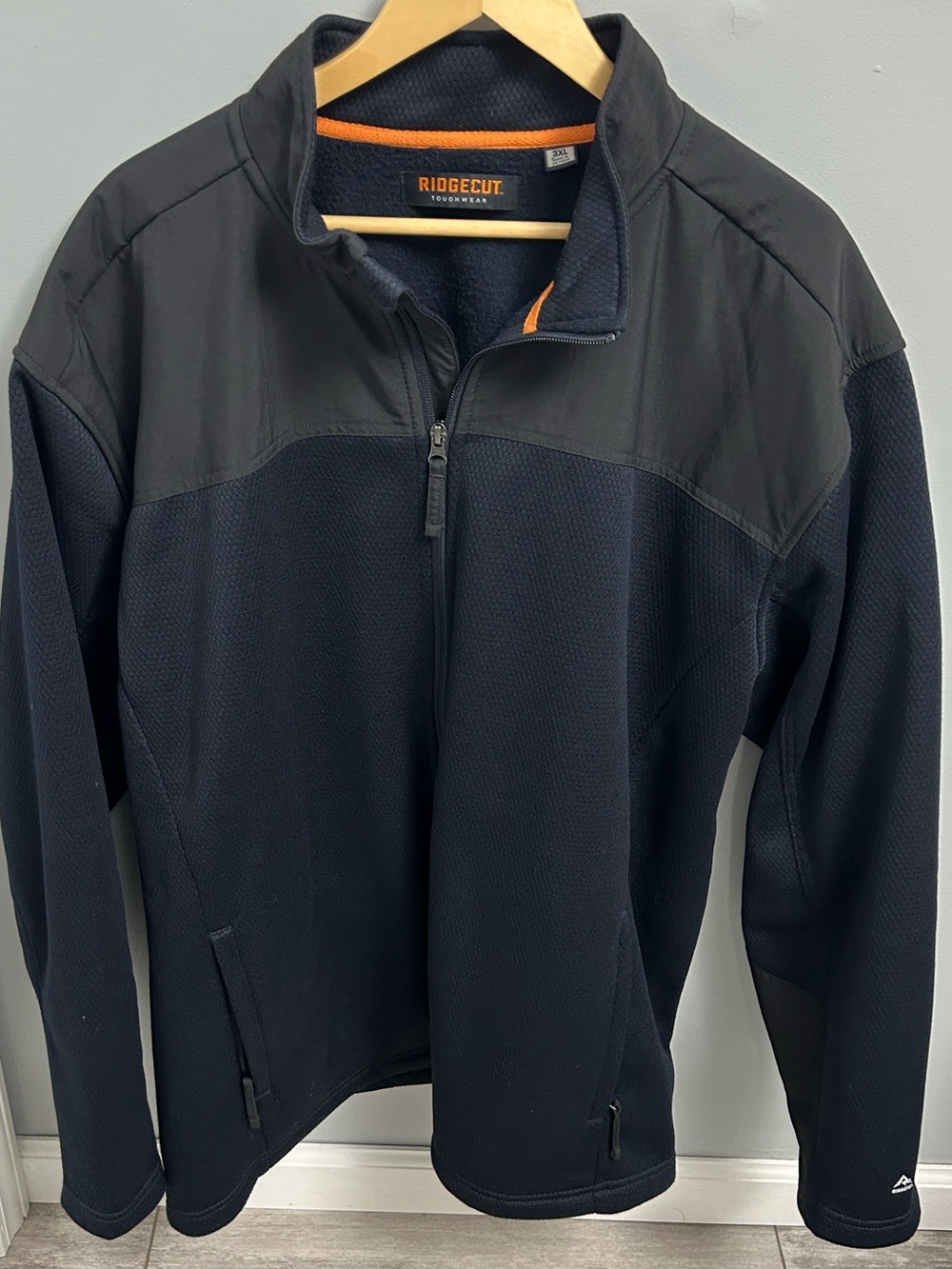 Ridgecut Toughwear Men’s 3XL Navy And Gray Workwear Jacket Gorpcore